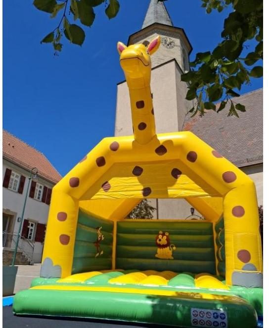 Hüpfburg &bdquo;Giraffe&ldquo;